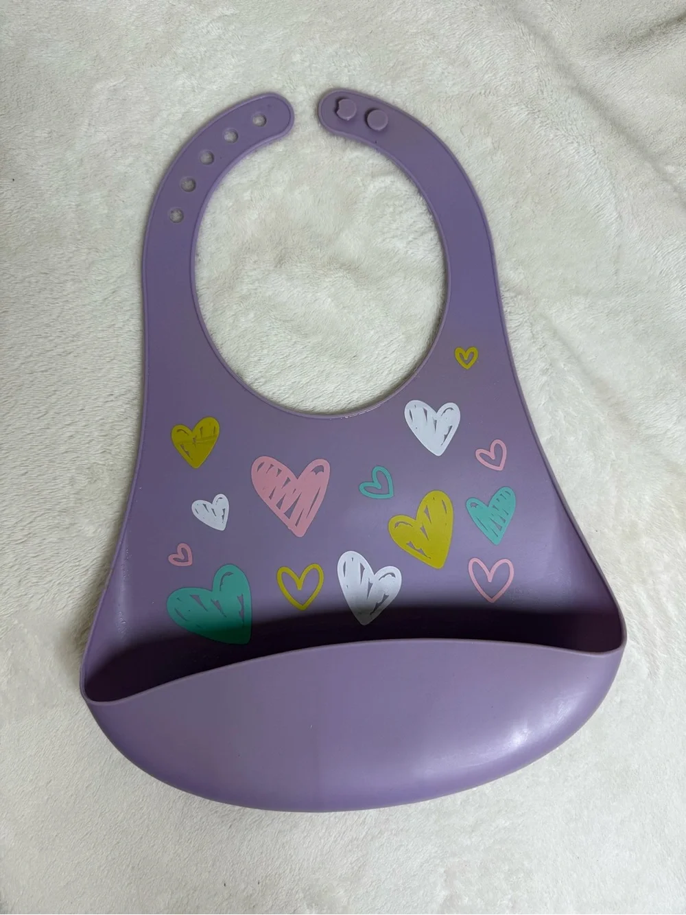 4-Pack Silicone Baby Bibs with Food Catcher – Cute Mixed Designs
